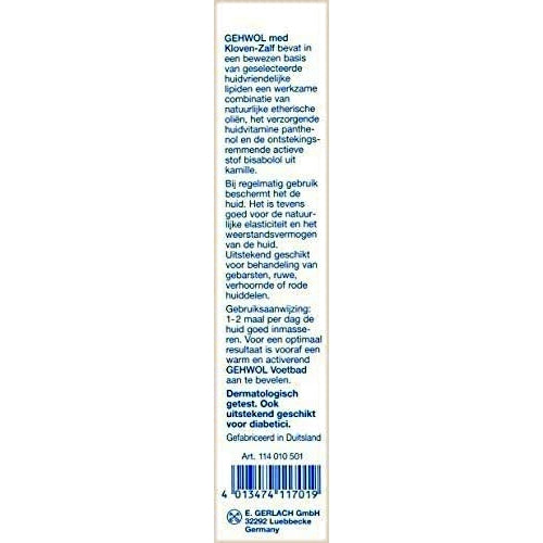 Gehwol - Pommade Médicamenteuse pour Peaux Fissurées (75ml)