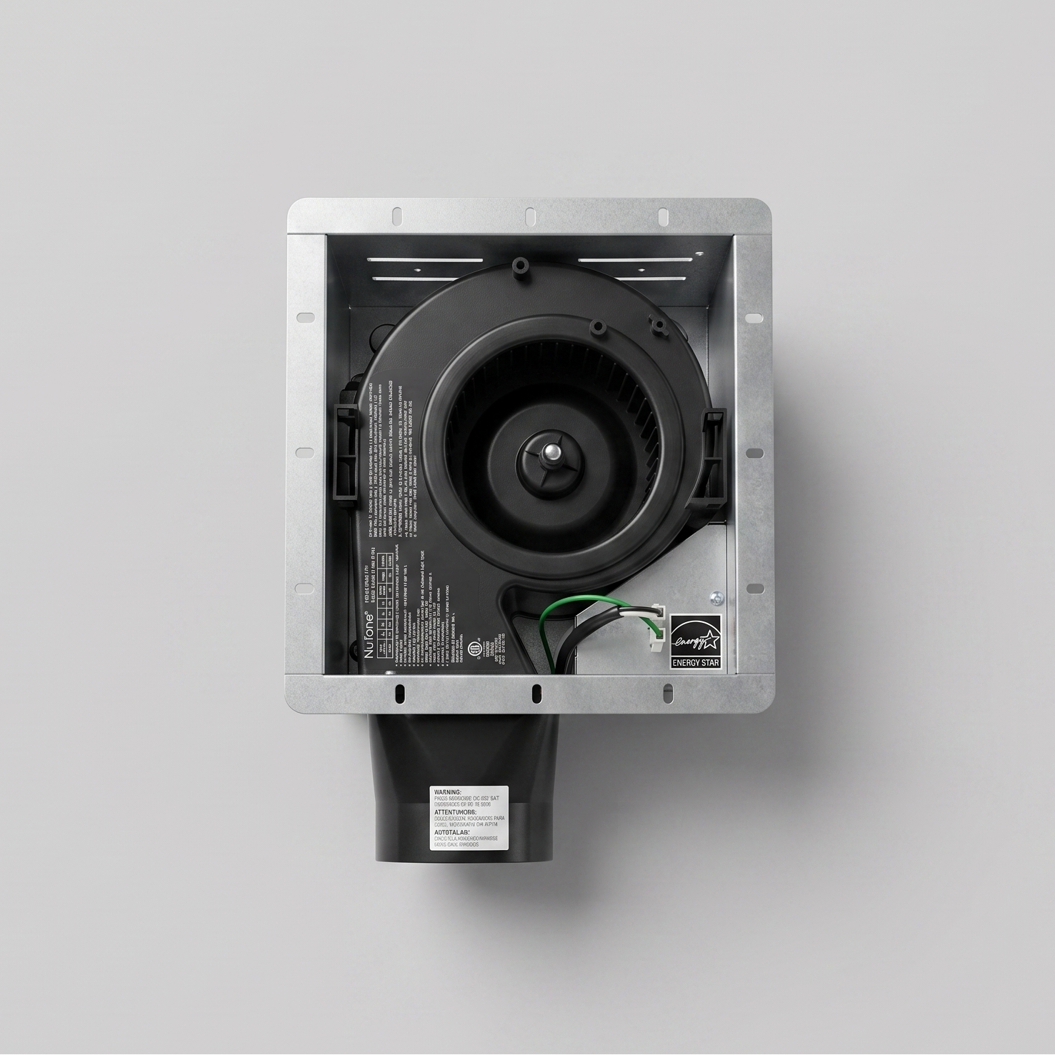 Milano TY-110-E Bathroom Exhaust Fan, 110 CFM — 1.0 Sone, ENERGY STAR