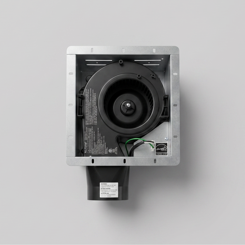 Milano TY-80-E Bathroom Exhaust Fan, 80 CFM — 0.7 Sone, ENERGY STAR