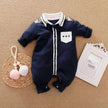 Gentleman's Baby Clothes, Long-sleeved Baby Clothes, Gentleman's Romper