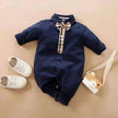 Gentleman's Baby Clothes, Long-sleeved Baby Clothes, Gentleman's Romper