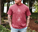 Geometric Hunting Unisex T-shirt
