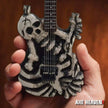 George Lynch Signature Skull & Bones J.FROG Mini Guitar Replica Collectible - Licensed