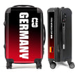 Germany FIFA World Cup 2026 Vertical Wordmark Gradient Edition (Red/Black)