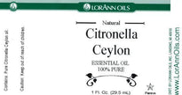 Citronella Oil - Aromatherapy - 1 oz., 16 oz. - Ships Free Within Canada on Orders Above CAD $199