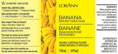 Banana Bakery Emulsion - 4 oz. - 16 oz., 1 Gallon, 5 Gallons - Bakery Emulsions Canada - Ships Free Within Canada on Orders Above CAD $199