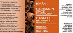 Cinnamon Spice Bakery Emulsion - 4 oz. - 16 oz., 1 Gallon, 5 Gallons - Bakery Emulsions Canada - Ships Free Within Canada on Orders Above CAD $199