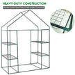 Greenhouse Outdoor Large Walk-in Plant Green house for Plants (Green)