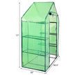 Greenhouse Outdoor Large Walk-in Plant Green house for Plants (Green)