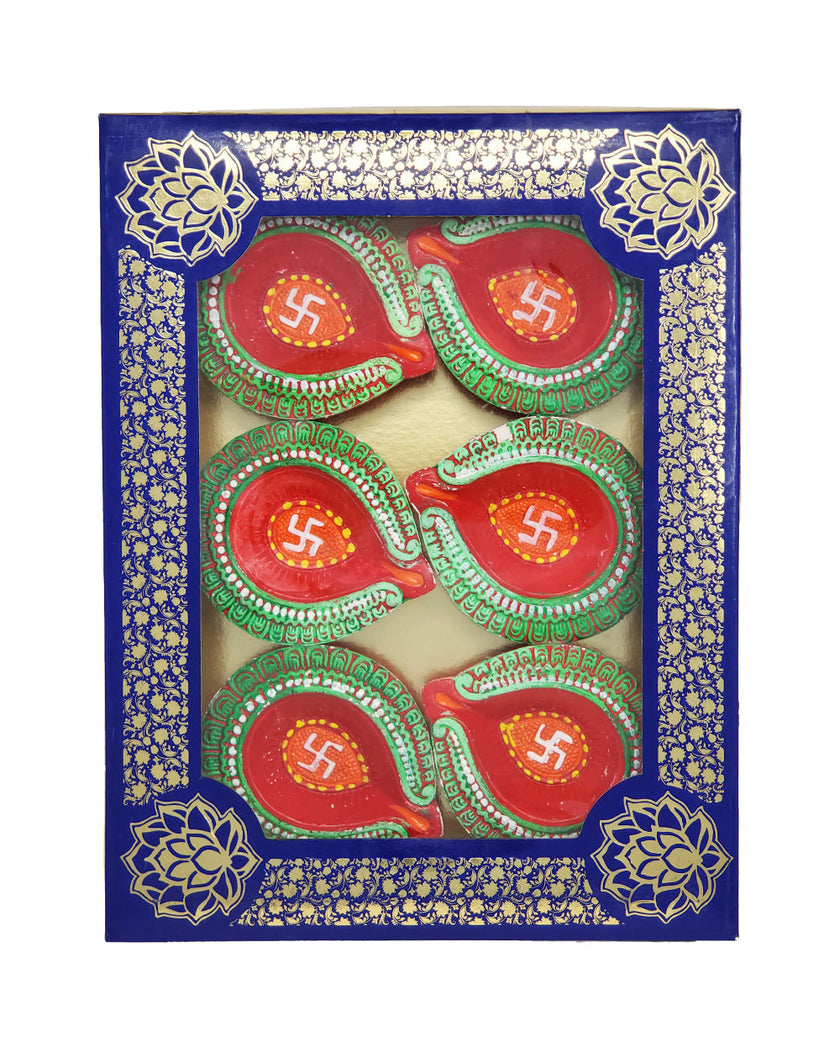 Diya Set of 6 Gift Box