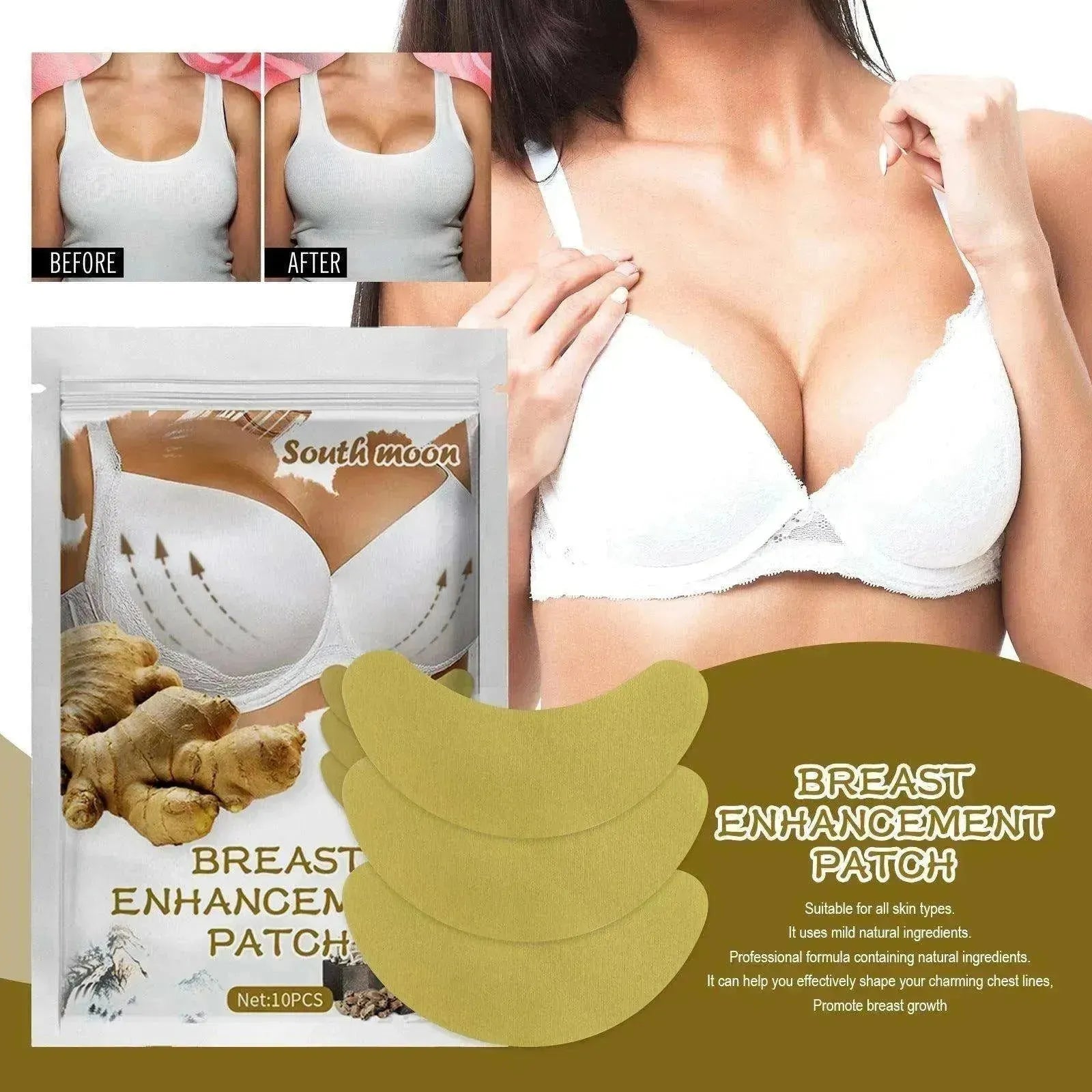 Ginger Breast Enhancement Patch