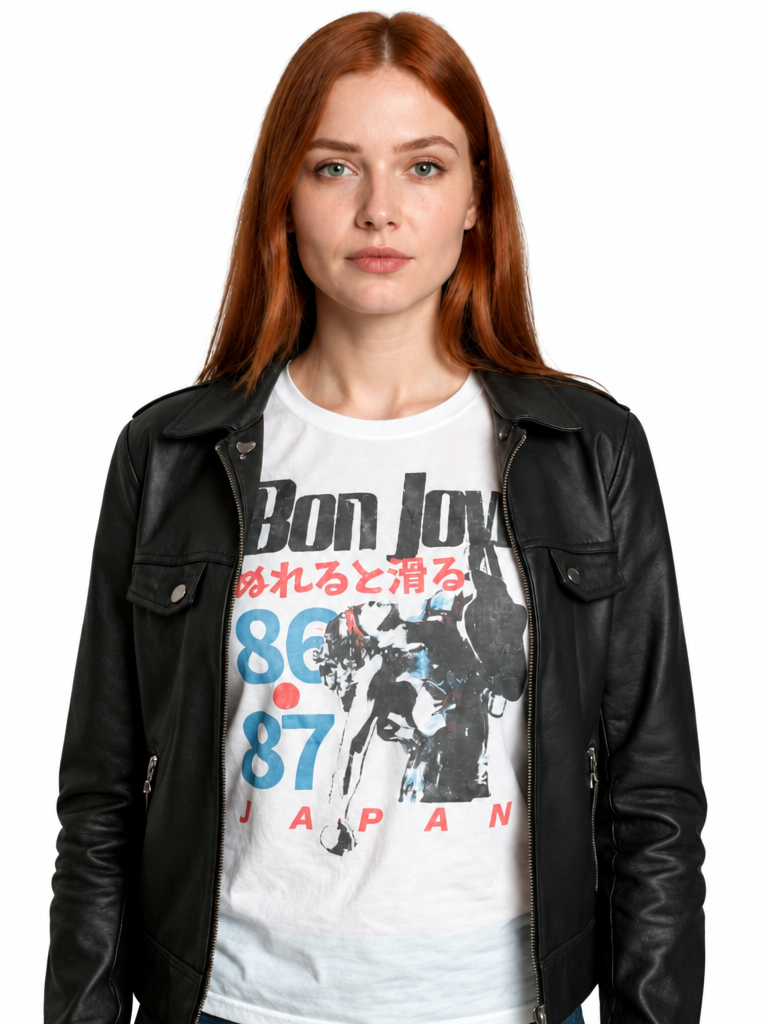 Bon Jovi Japan Tour White T-Shirt