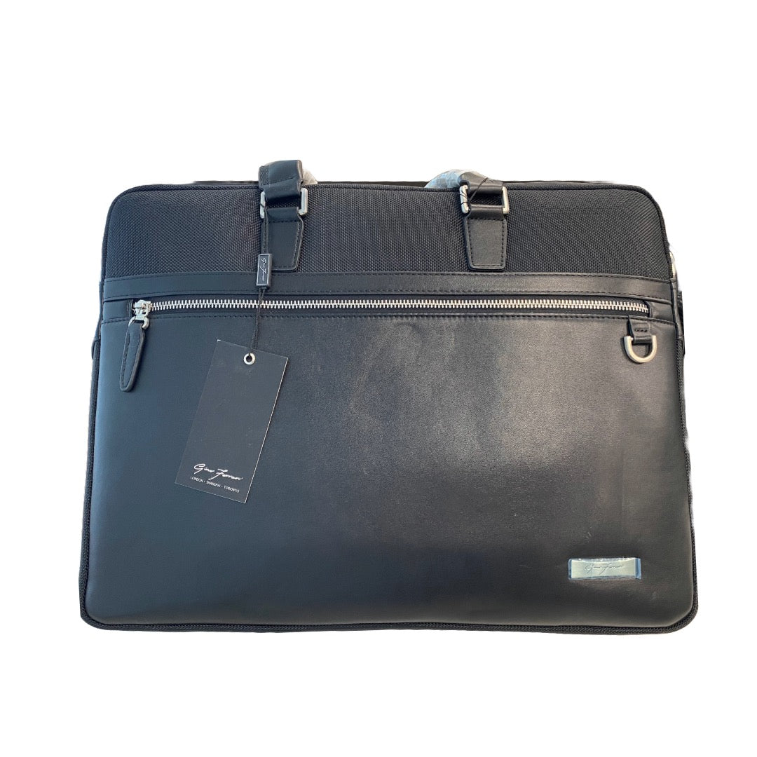 Gino Ferrari - Laptop Bag 16In Platinum Collection - Black
