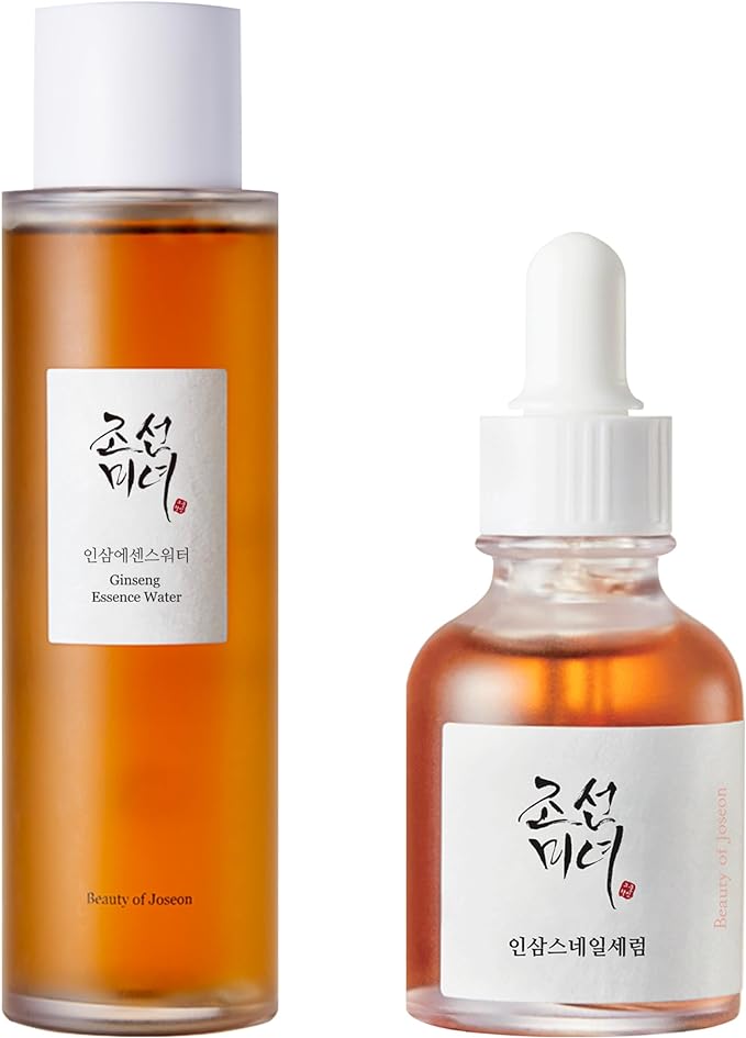 Beauty of Joseon Ginseng Essence Water, Sérum au ginseng et à la mucine d'escargot - Pack combiné