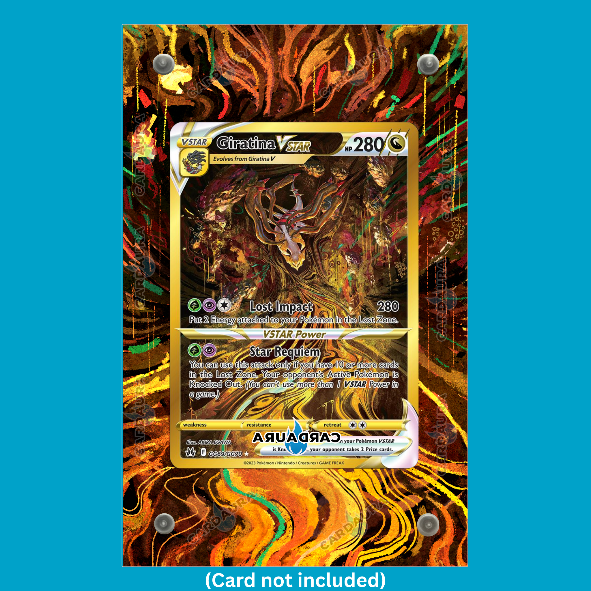Giratina GG69/GG70 Crown Zenith (Ungraded) Display Case