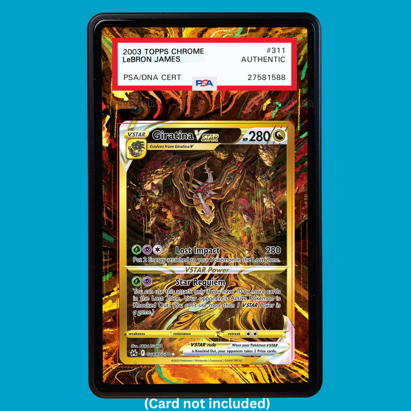 Giratina VSTAR GG69 Crown Zenith (Graded) Display Case