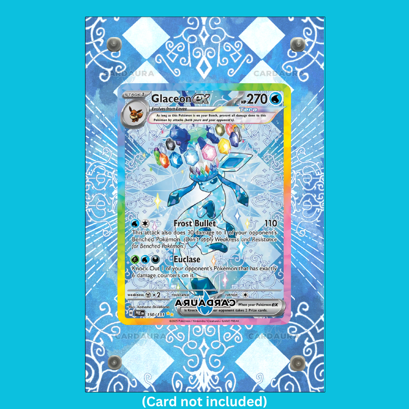 Glaceon EX 150/131 Prismatic Evolution (Ungraded) Display Case