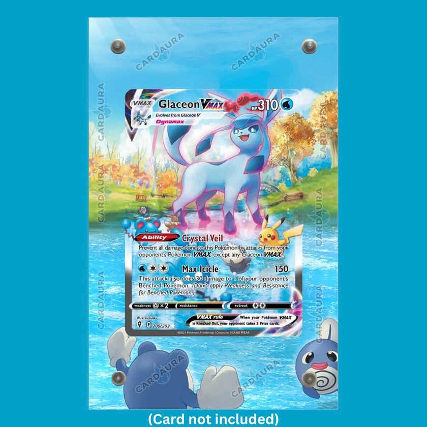 Glaceon VMAX 209/203 Evolving Skies (Ungraded) Display Case
