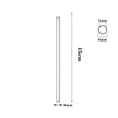 Glass Straws, Pearl Milk Tea Coarse Drinking Straws, Non-disposable Transparent Water Cups, Long Straws