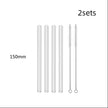 Glass Straws, Pearl Milk Tea Coarse Drinking Straws, Non-disposable Transparent Water Cups, Long Straws
