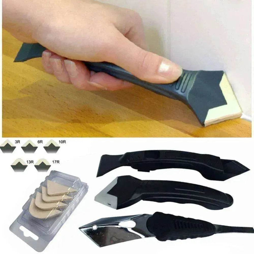 Glass squeegee stainless steel blade
