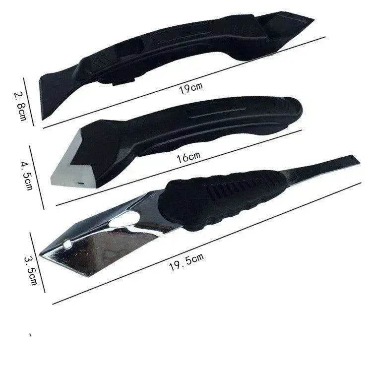 Glass squeegee stainless steel blade