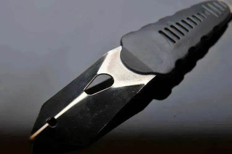 Glass squeegee stainless steel blade