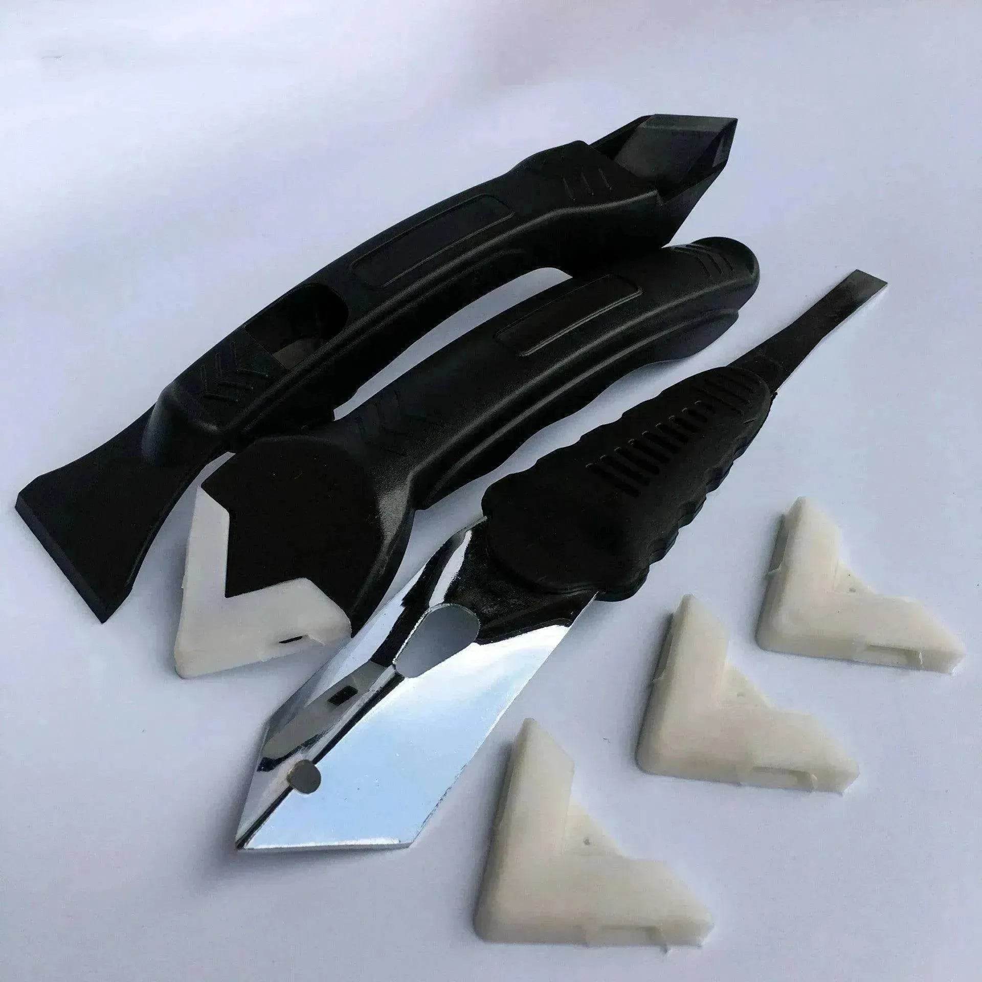 Glass squeegee stainless steel blade