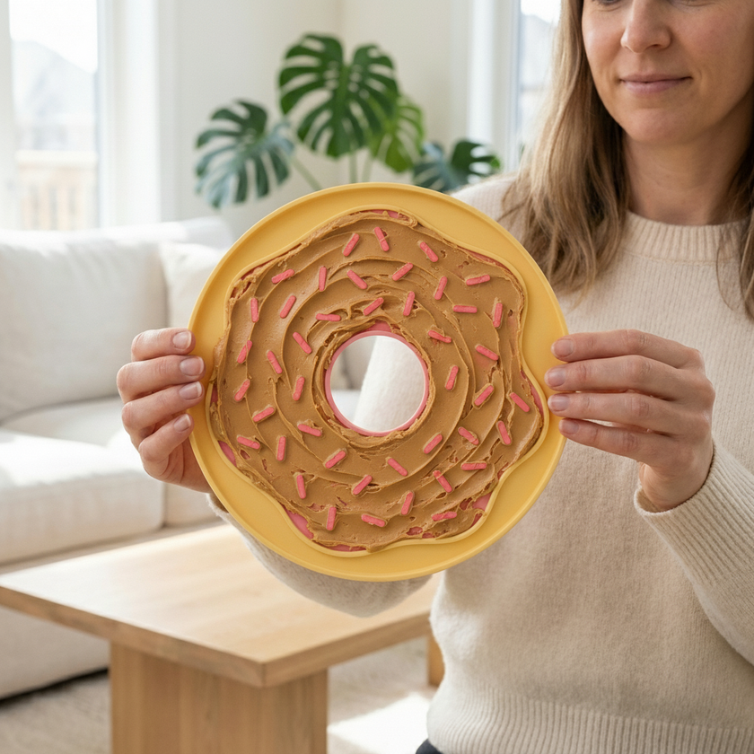 Glazed Donut™ Lick Mat