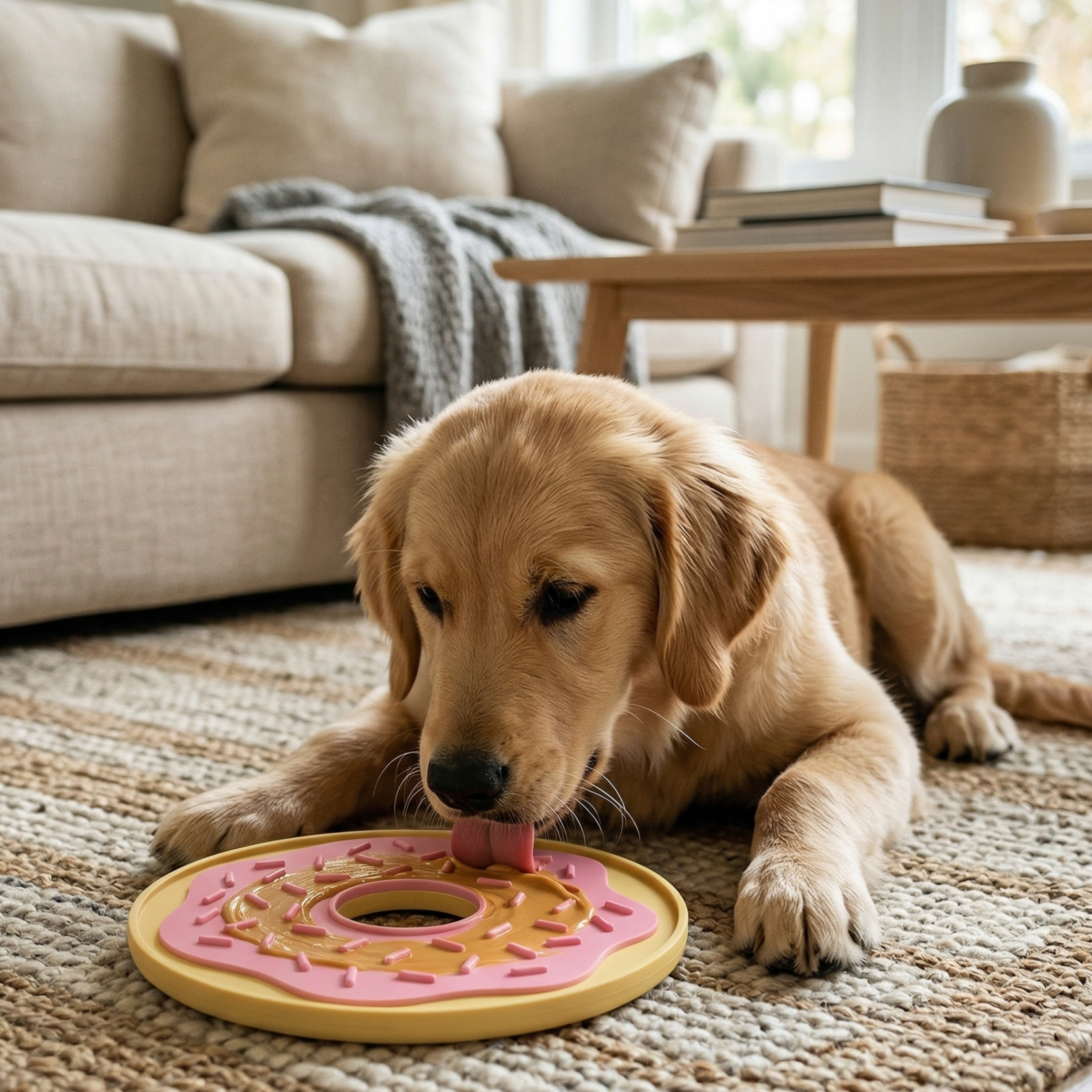 Glazed Donut™ Lick Mat