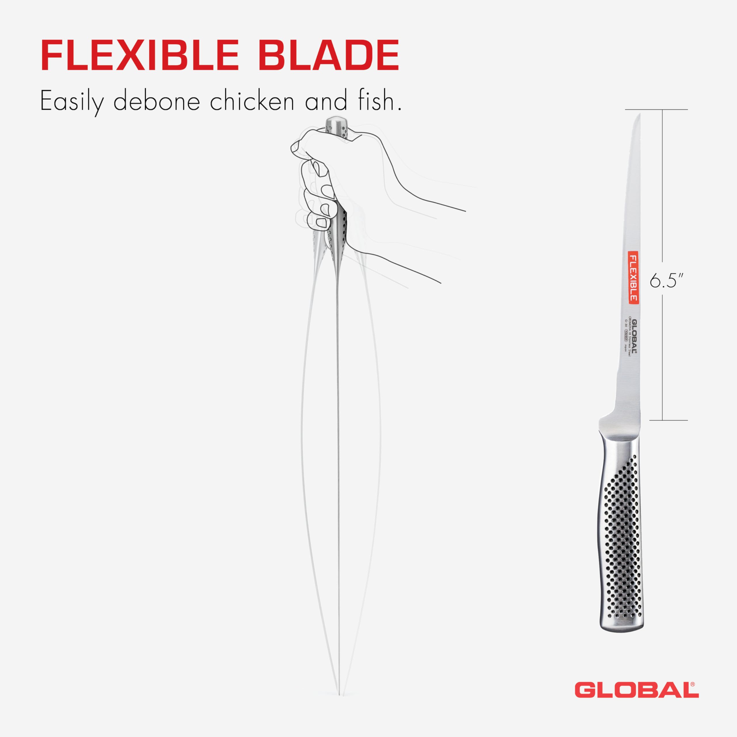 Global - Boning Knife Flexible 16cm/6.5