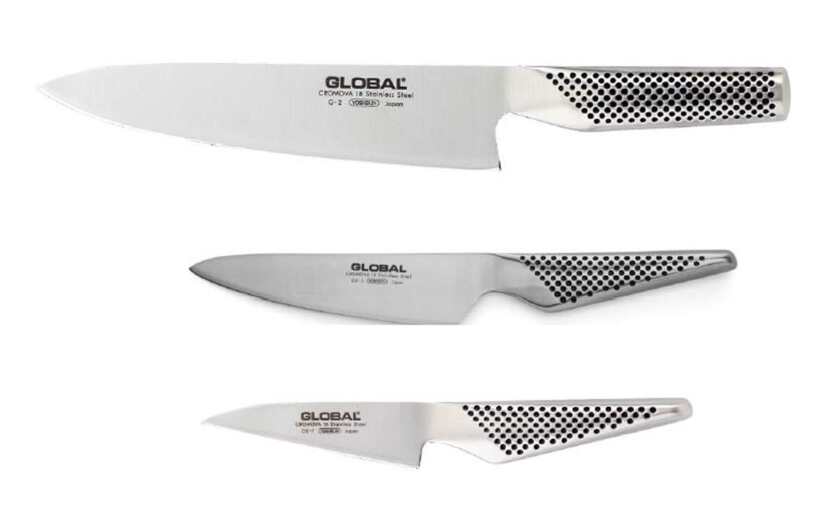 Global - Ensemble de couteaux 3 pièces (G2, GS3, GS7)