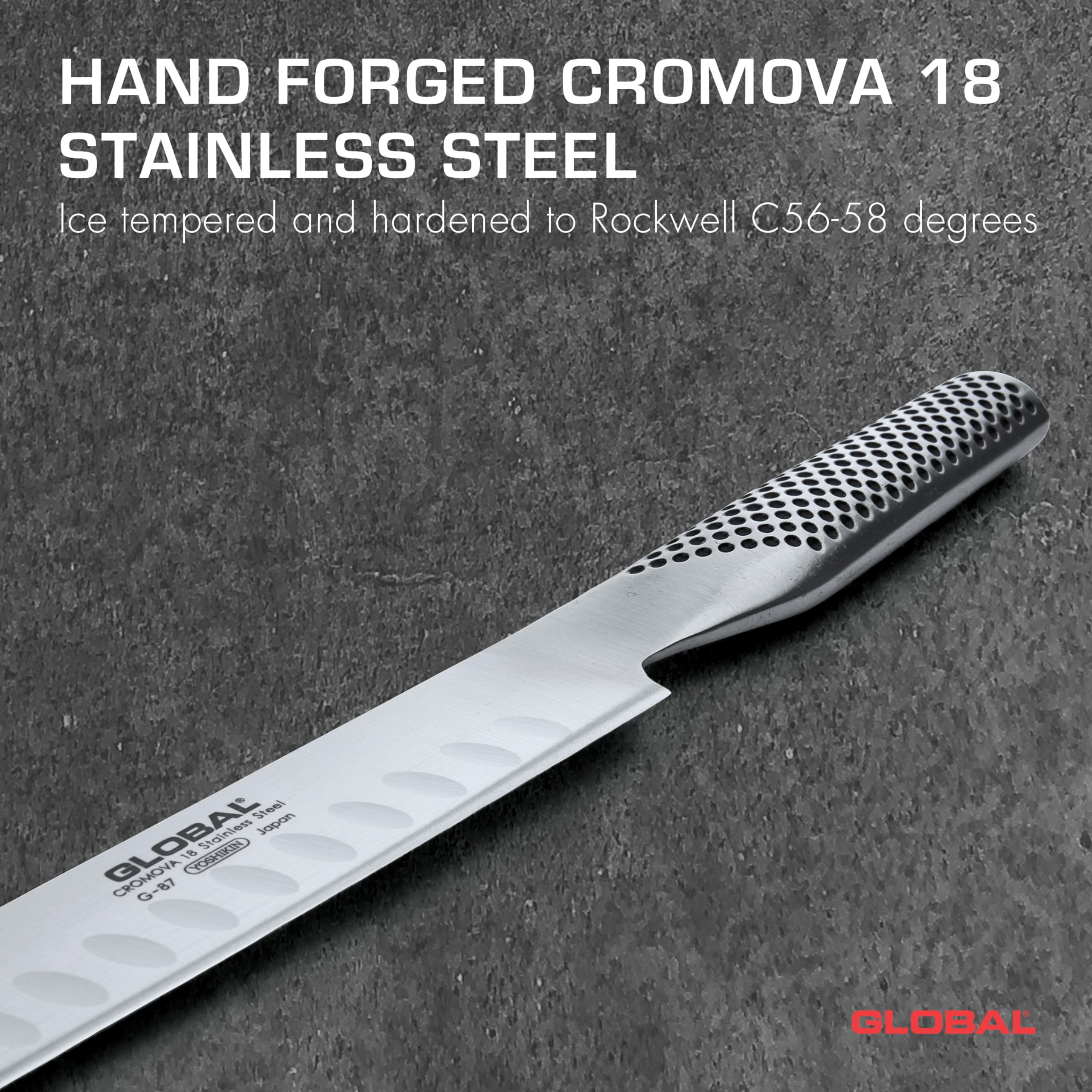 Global - Slicer Ham/Salmon Knife Fluted 27cm/11