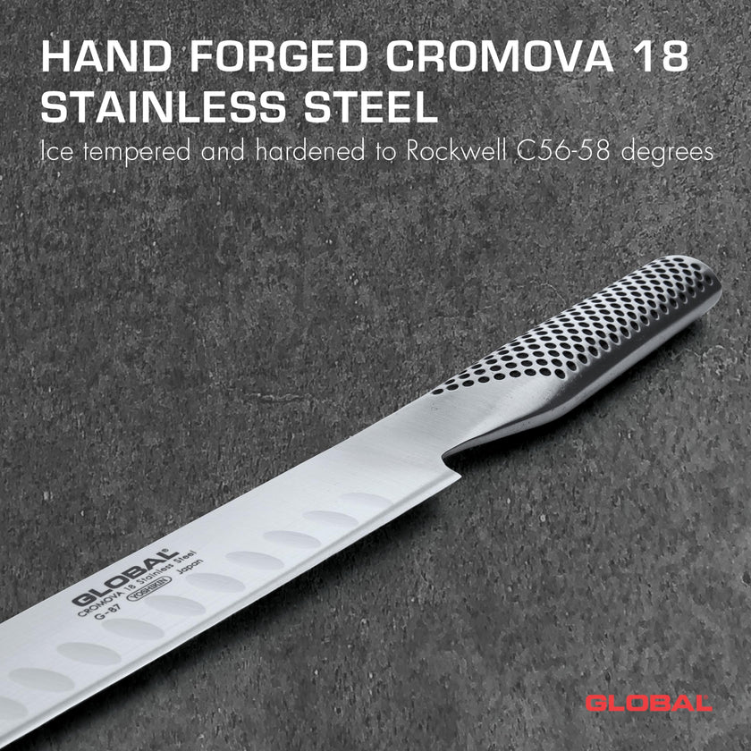 Global - Slicer Ham/Salmon Knife Fluted 27cm/11