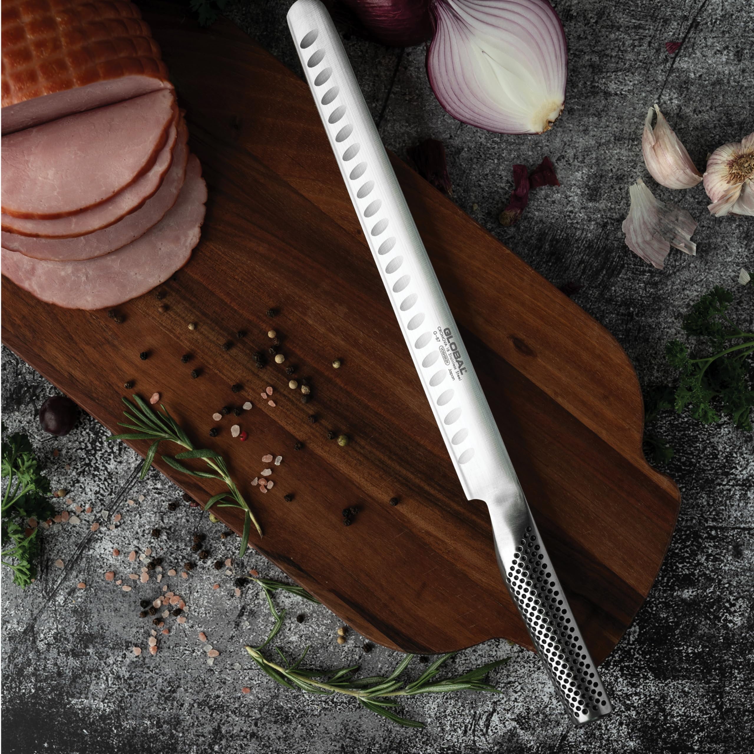Global - Slicer Ham/Salmon Knife Fluted 27cm/11