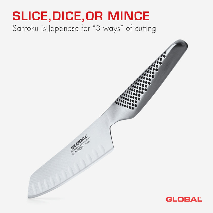 Global - Vegetable Knife Fluted 14cm/5