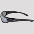 Global Vision Marilyn Women’s Rhinestone Motorcycle Sunglasses. Foam Padded Bling Riding Glasses with Shatterproof Flash Mirror Lenses