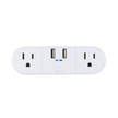 Prise Wi-Fi intelligente Globe avec 2 sorties 2 USB (50155)