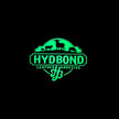 GLOW IN THE DARK/BLACK WITH ADHESIVE HYDBOND LEATHERETTE SHEET (12