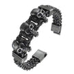 GoSteel 3 Skull Bracelet