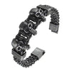 GoSteel 3 Skull Bracelet
