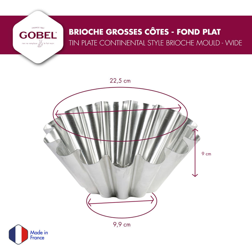 Gobel - Brioche Large Mold/Wide Ribs 22x8.7cm/8.7x3.4