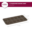 Gobel - Madeleine Sheet Stamped 12/Lg 39.5x22.5cm/15.5x8.6