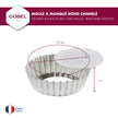 Gobel - Quiche Mold LB w/Narrow Ribs 15x4cm/6x1.6