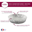 Gobel - Quiche Mold LB w/Narrow Ribs 25x5cm/10x2
