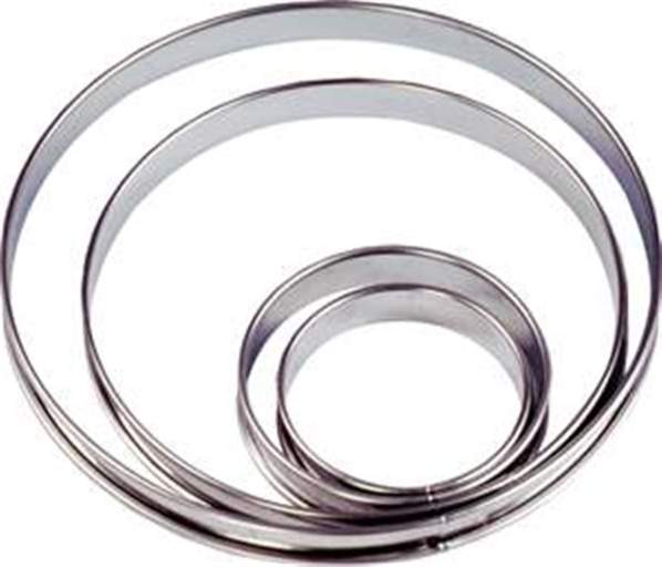 Gobel - Tart Ring Round w/Rolled Edge 22x2cm/8.7x0.8