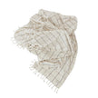 Gobi Bed Cover - Grid - Offwhite / Anthracite
