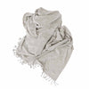 Gobi Bed Cover - Stripe - White / Anthracite