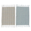 Gobi Tea Towel Tourmaline / Grey - Pack of 2 - H50 x W70 cm