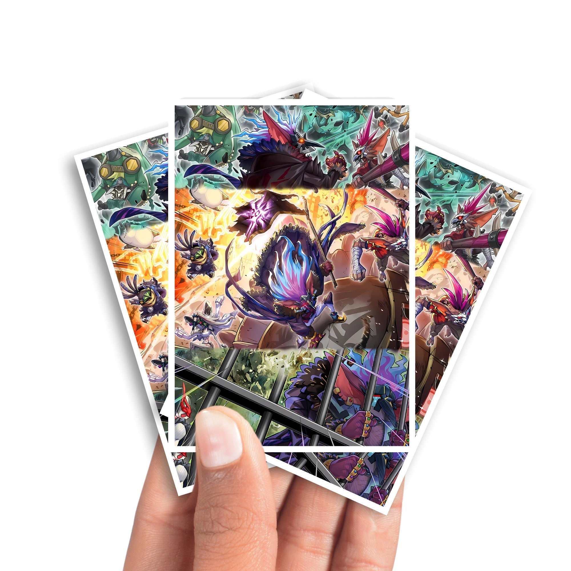 Manches de cartes de l'archétype Goblin Biker